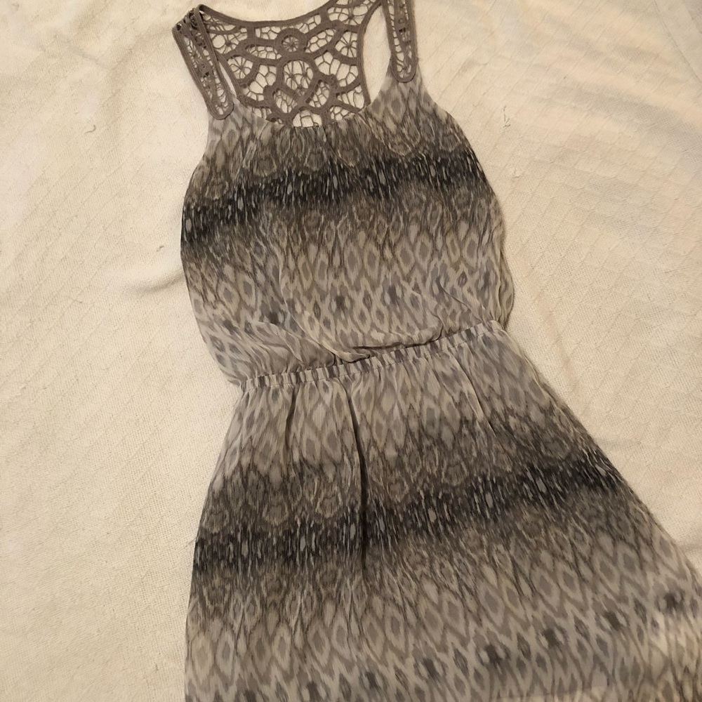 Express Sun Dress with Crochet Back